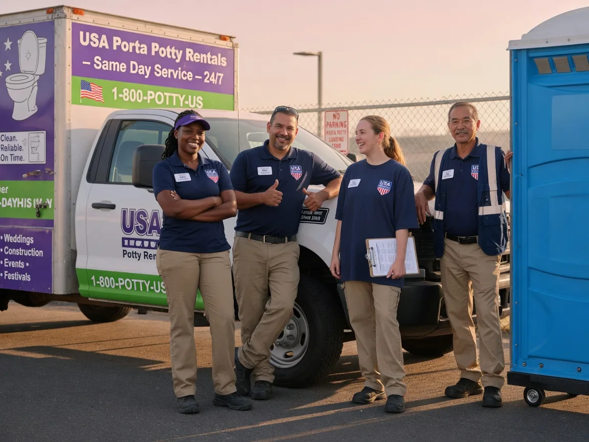 Porta Potty Rental company in Atwater, OH